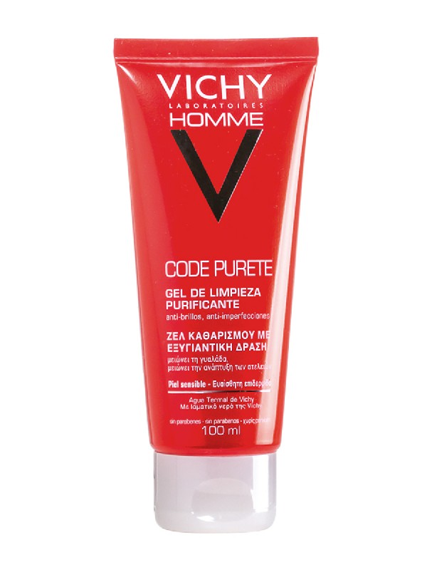 Vichy homme gel limpiador purificador code pure
