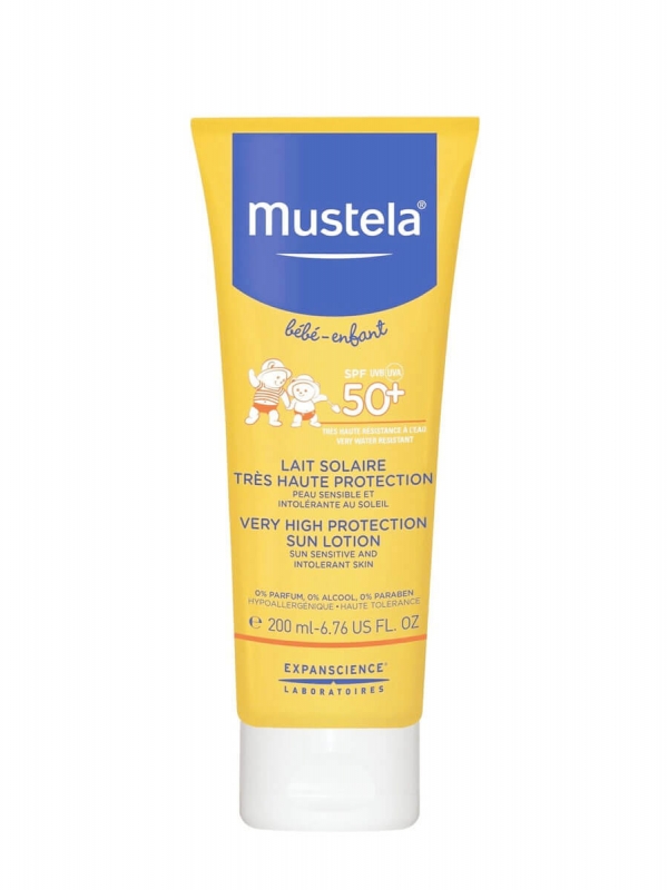 Mustela leche solar spf 50+ 200 ml