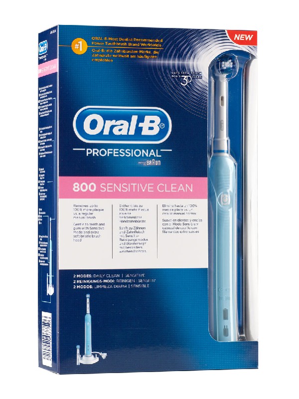 Oral b cepillo electrico 800 sensitive clean
