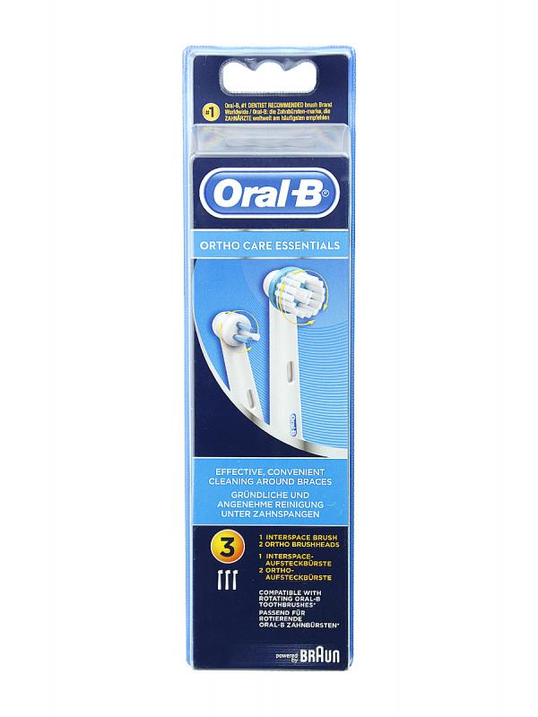 Oral b recambio ortho care essentials 3 unidades