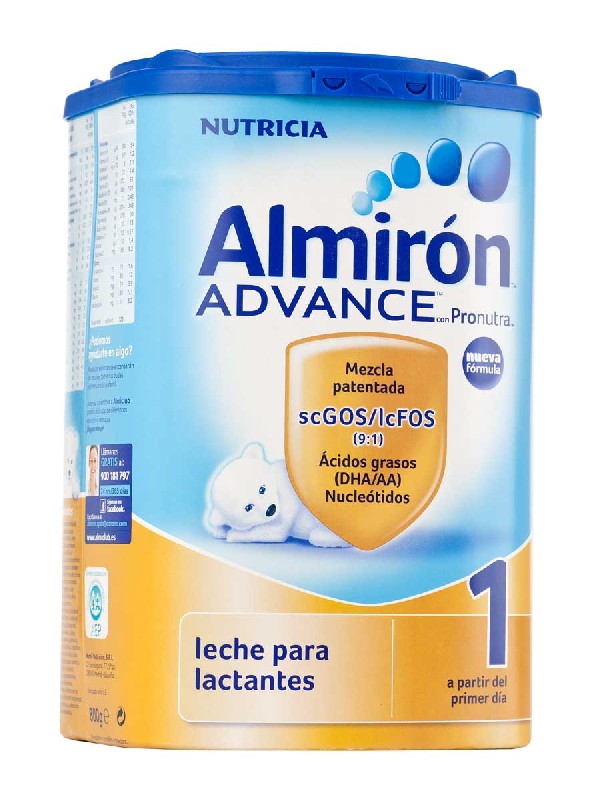 Almirón advance 1 leche de inicio 800 gramos
