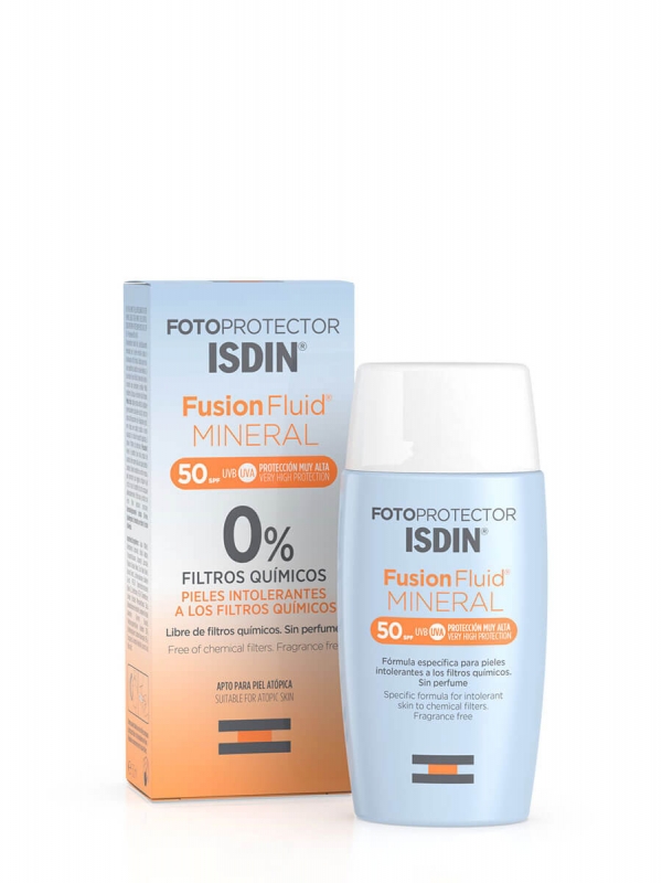 Isdin fotoprotector fusion fluid mineral spf 50+ 50ml