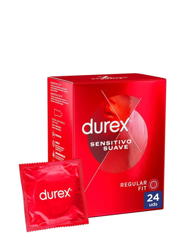 Durex sensitivo suave 24 preservativos
