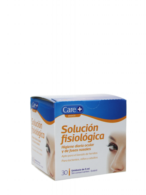 Stada care+ suero fisiológico 30 monodosis de 5ml