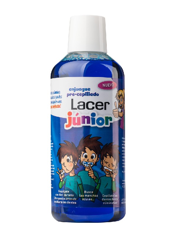 Lacer enjuague pre-cepillado junior