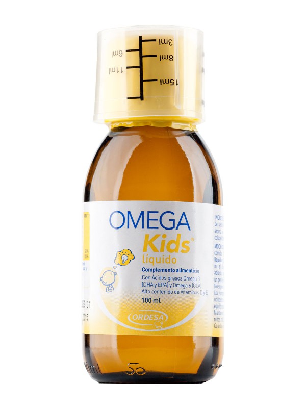 Omega Kids Líquido 100 ml para Niños. Comprar a precio en oferta