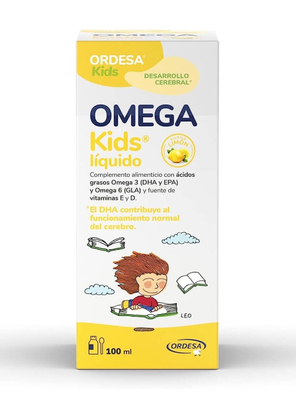 Ordesa omega kids liquido sabor limón 100ml
