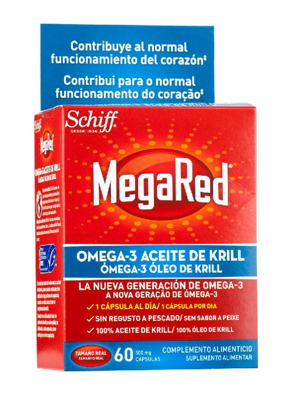 Megared 500 mg 60 cápsulas