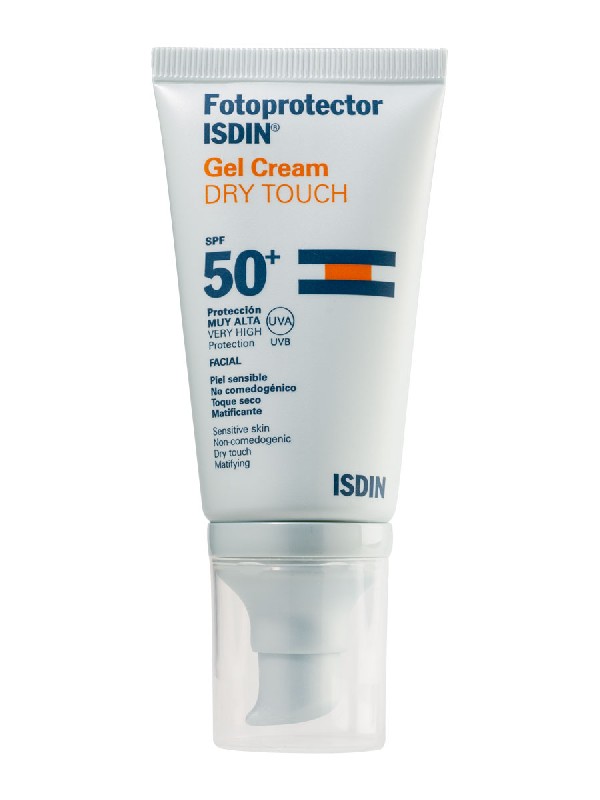 Isdin fotoprotector gel cream dry touch sin color spf 50+ 50ml