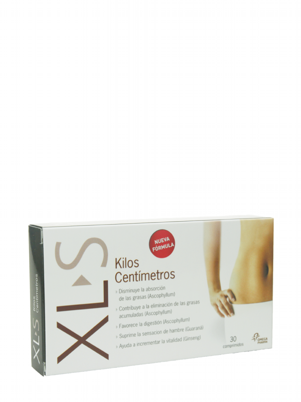 Xls kilos centímetros 30 comprimidos