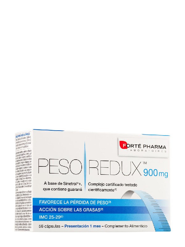 Pesoredux forte pharma 900mg, 56 cápsulas
