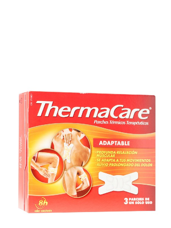 Thermacare adaptable parches termicos 3 parches