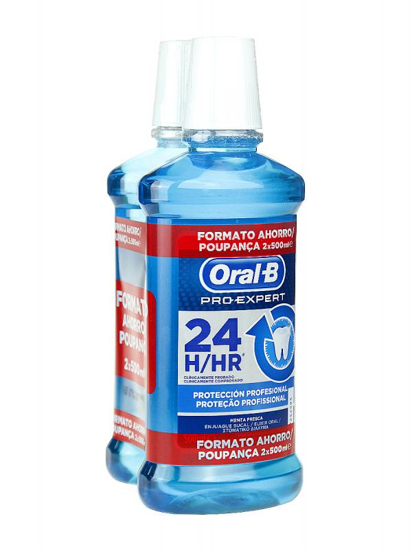 Oral-b colutorio pro expert multiprotección 2 unidades