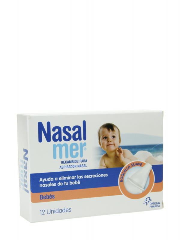 Nasalmer aspirador nasal recambio 12 boquillas
