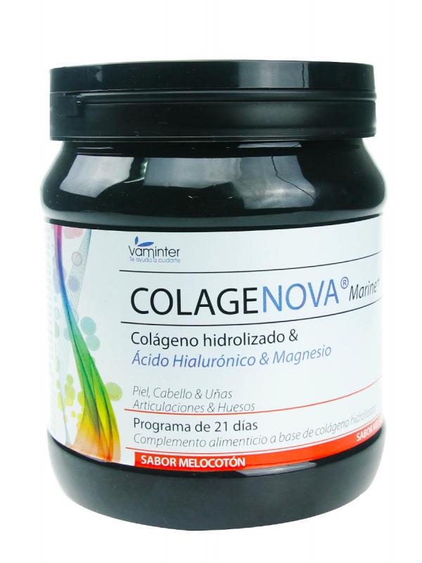 Colagenova marine + sabor melocoton 275g 21 dias