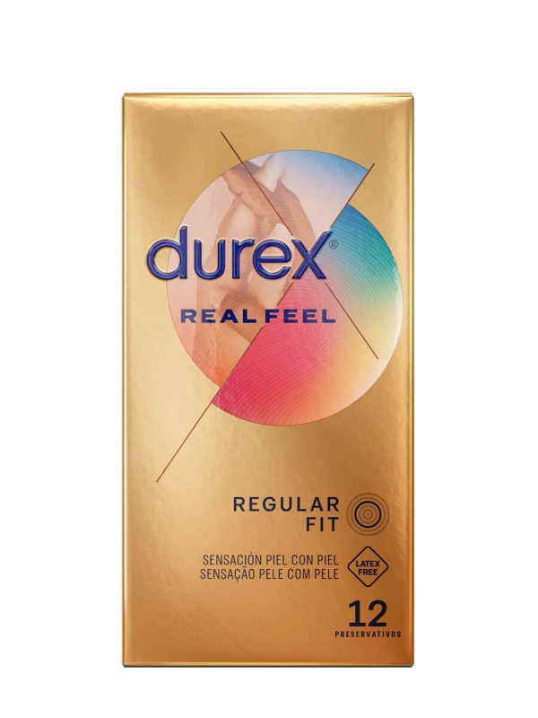 Durex real feel 12 preservativos