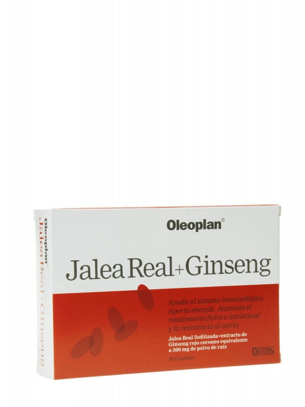 Deiters oleoplan jalea real y ginseng 30 cápsulas