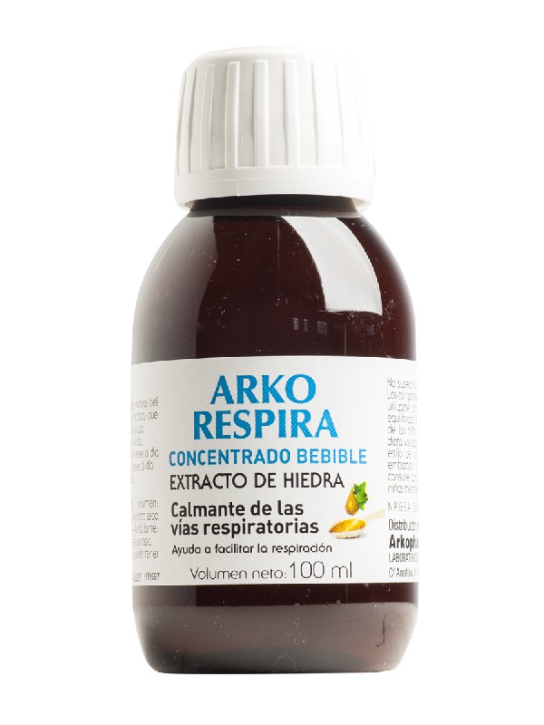 Jarabe con extracto de hiedra de arkorespira, 100ml
