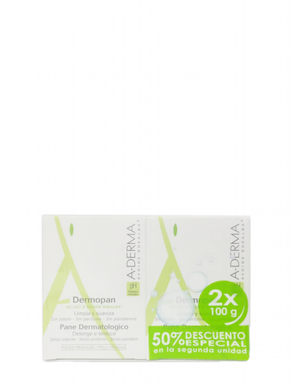 A-derma dermopan pack 2x100 gr