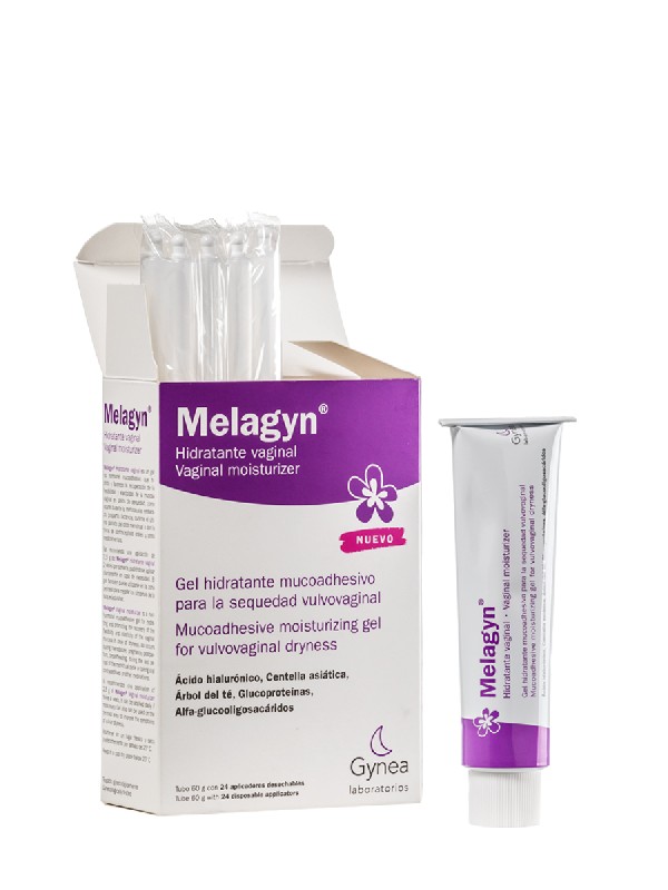 Melagyn gel hidratante vaginal 60 gr 21 cánulas desechables
