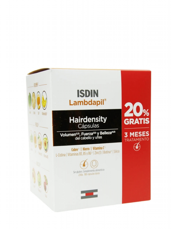 Isdin lambdapil hairdensity 180 capsulas