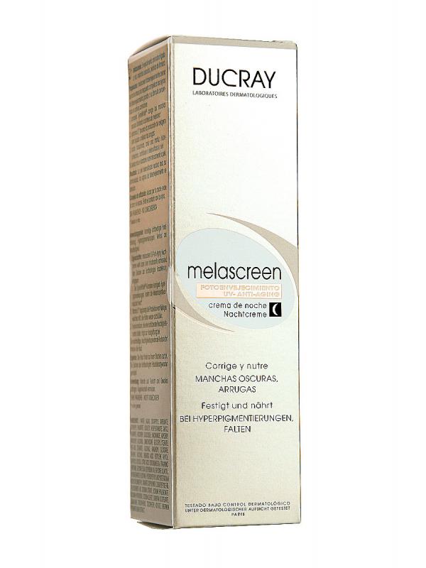Crema de noche antimanchas melascreen de ducray 50ml.