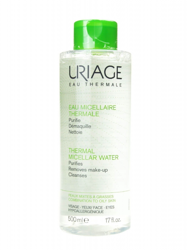 Uriage agua termal micelar piel grasa 500 ml