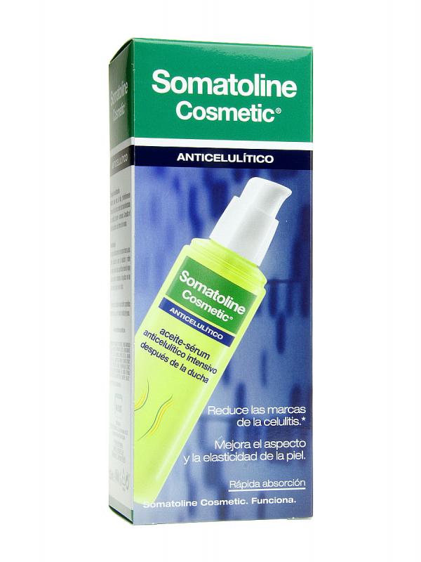 Aceite-sérum anticelulítico  después de la ducha somatoline 125ml