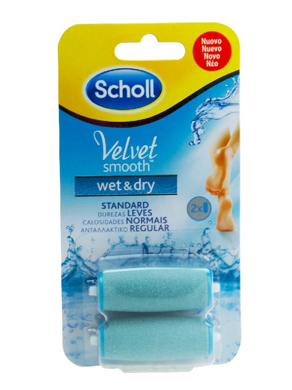 Dr scholl recambio para la lima velvet wet & dry