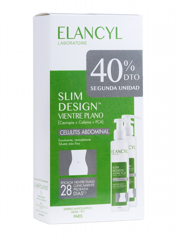 Elancyl slim desing vientre plano 2x150ml