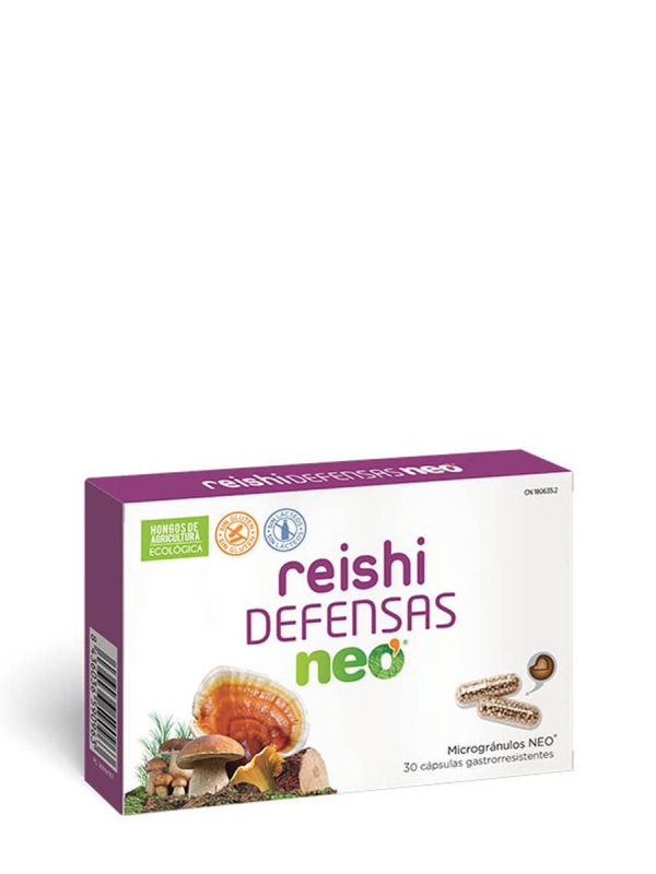 Neovital reishi defensas neo 30 cápsulas