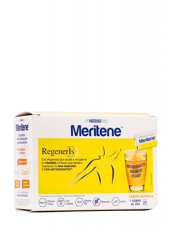 Meritene regeneris sabor naranja 20 sobres
