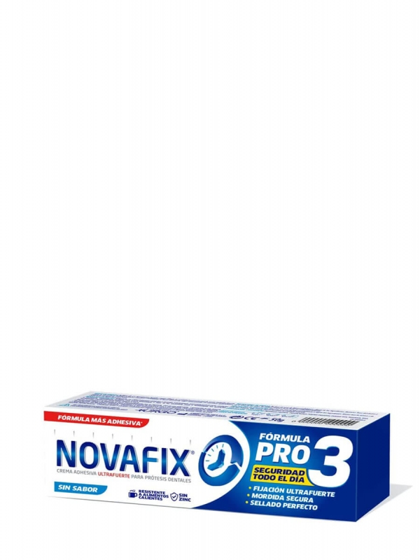 Novafix formula pro 3 crema adhesiva sin sabor 50gr