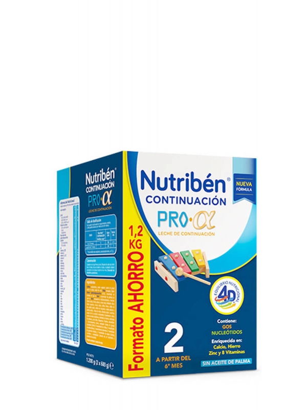 Nutriben 2 leche continuación 1200 gr