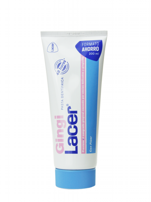 Lacer gingilacer pasta dentífrica con flúor 200 ml.