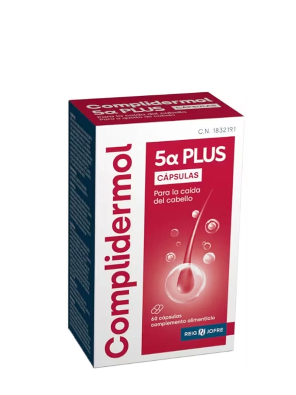 Complidermol 5alfa plus 60 cápsulas