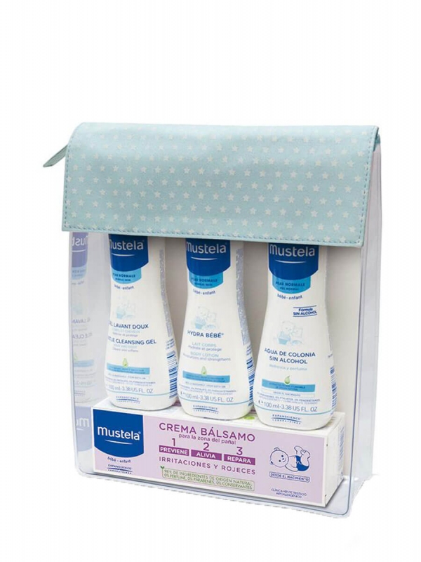 Mustela neceser basic azul