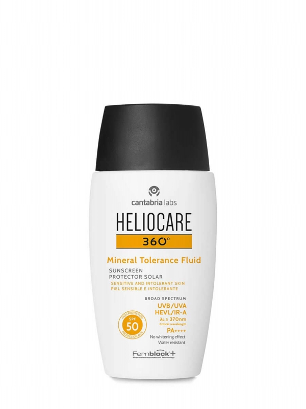 Heliocare 360º mineral tolerance fluid spf 50 50ml