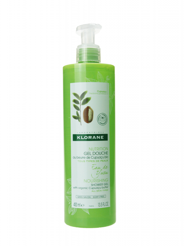 Klorane gel de ducha agua de yuzu 400ml