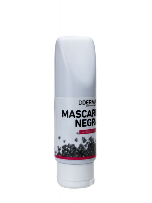 Dderma mascarilla negra de carbón activo 75 ml