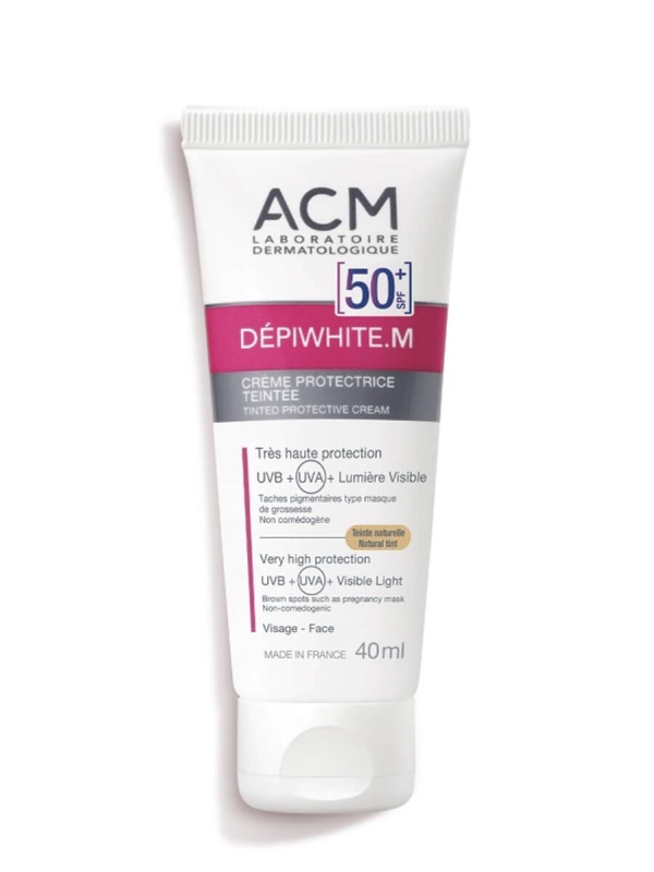 Acm depiwhite m crema protectora con color spf 50+ 40 ml