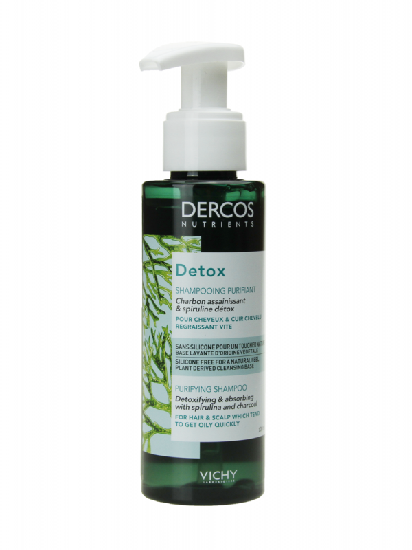 Dercos detox champú purificante 100ml