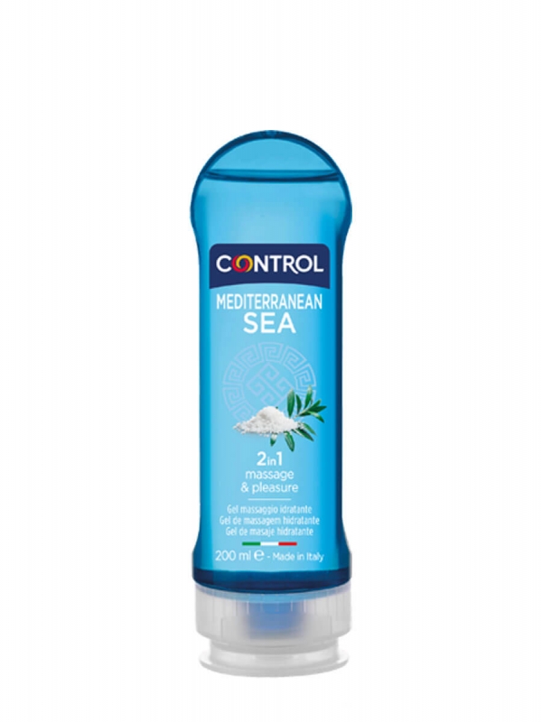 Control mediterranean sea 2 en 1 gel masaje 200ml