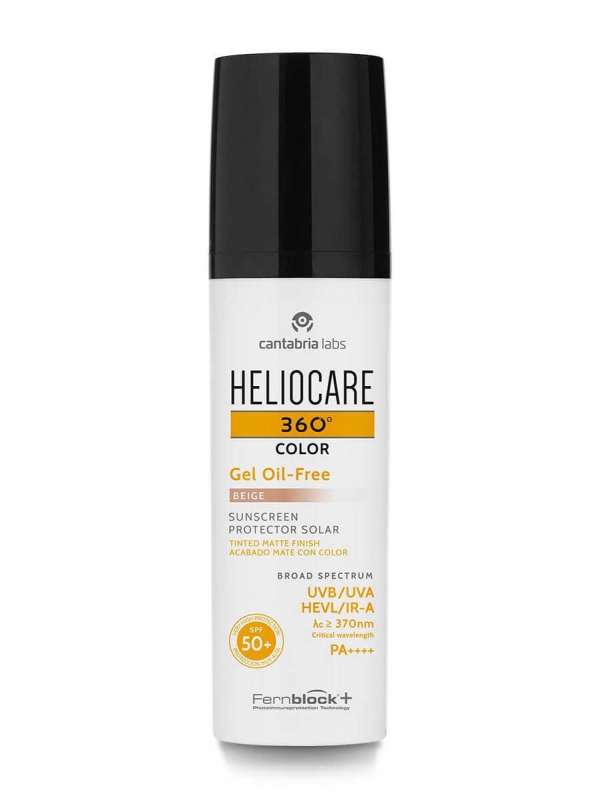 Heliocare 360º gel oil free color beige spf 50+ 50ml