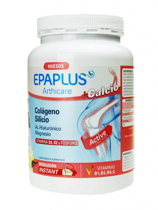 Epaplus arthicare +calcio + silicio sabor vainilla 383g