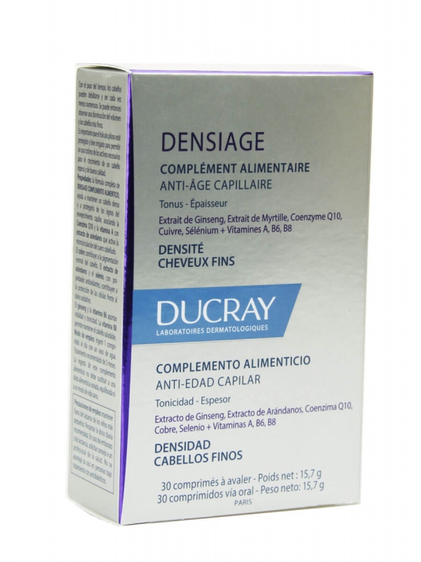 Ducray densiage 30 comprimidos