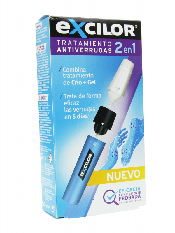 Excilor tratamiento antiverrugas 2 en 1