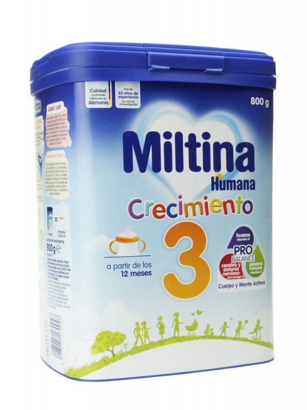 Miltina 3 leche de crecimiento 800 gr