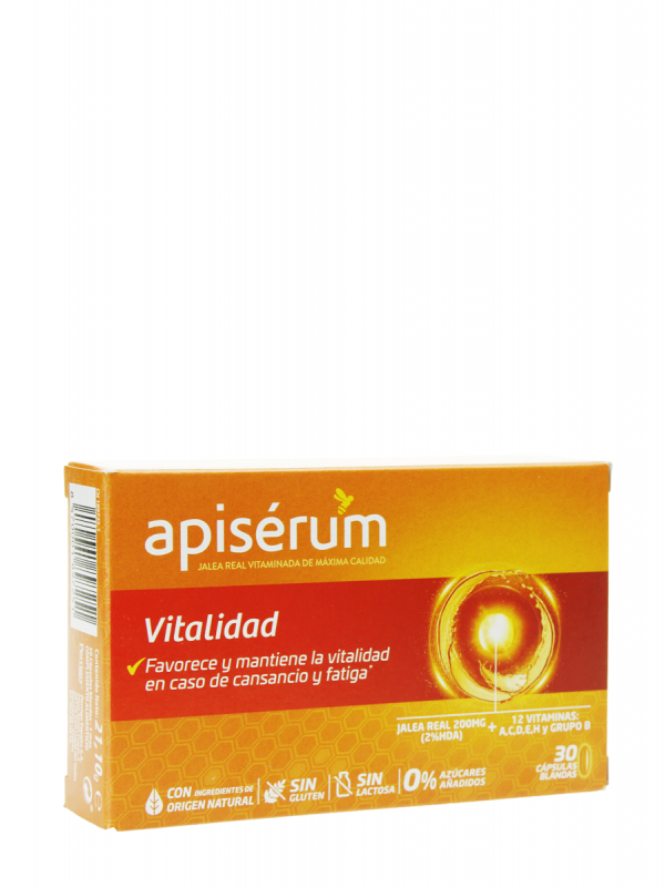 Apiserum vitalidad 30 capsulas