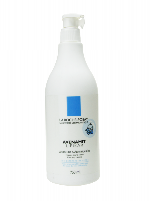 La roche posay avenamit lipikar loción de baño sin jabón 750 ml
